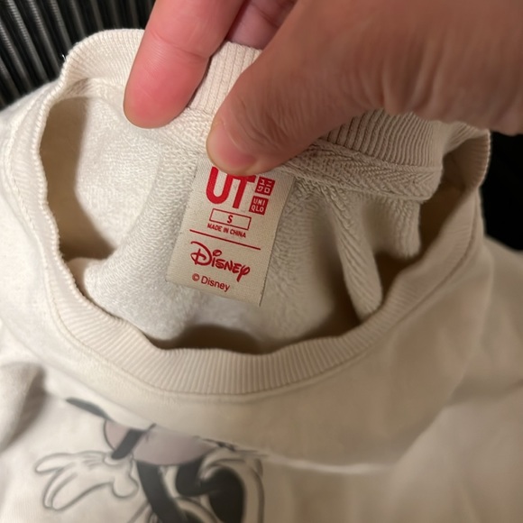 Mickey Mouse and Minnie Mouse 2 sweatshirt size s bundle white and blue … - Picture 3 of 5